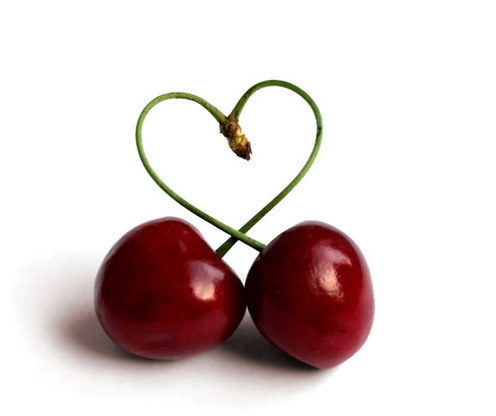 cherries love heart wallpapers