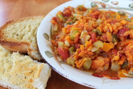 no bean veggie chili