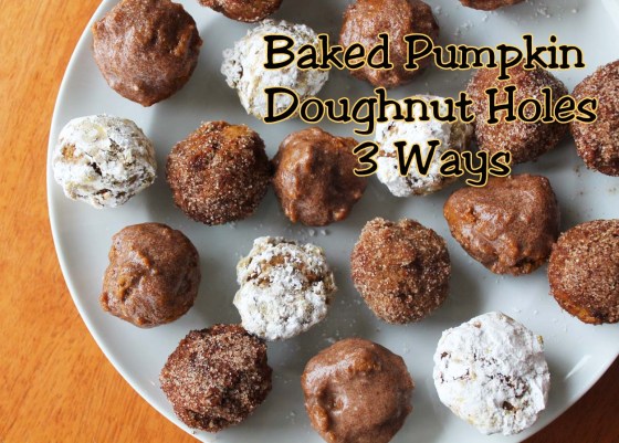 vegan pumpkin doughnut holes