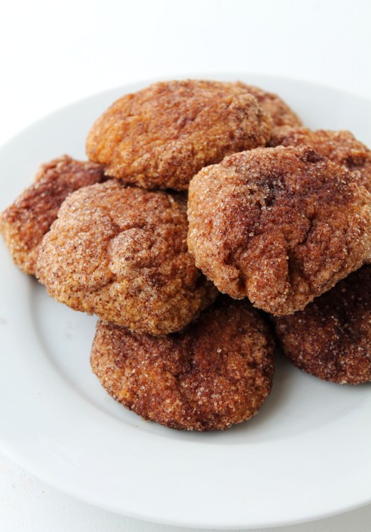 Pumpkin Snickerdoodle Cookies Vegan